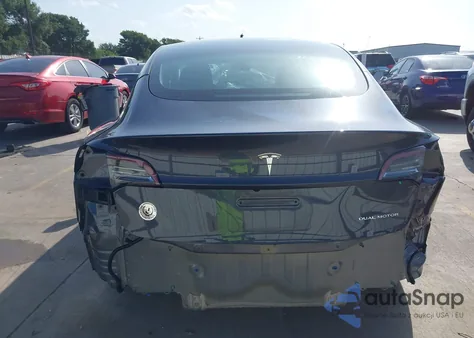 2022 Tesla Model 3 Long Range Dual Motor All-Wheel Drive from USA, damaged, VIN 5YJ3E1EB8NF206951
